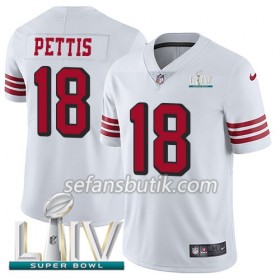 San Francisco 49ers Tröjor Dante Pettis 18 Nike Vit 2020 Super Bowl LIV - Herr